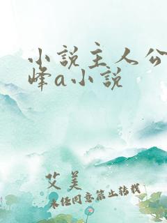 小说主人公叫秦峰a小说