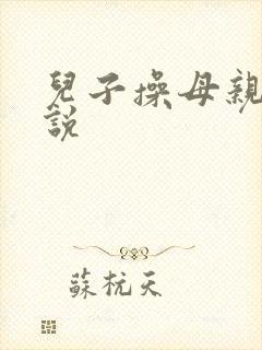 儿子操母亲逼小说