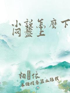 小说怎么下载到网盘上