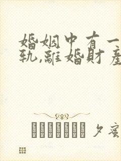 婚姻中有一方出轨,离婚财产如何分割