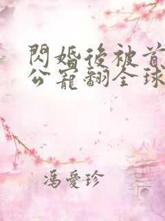 闪婚后被首富老公宠翻全球