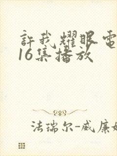 许我耀眼电视剧16集播放