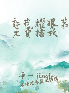 许我耀眼第四集免费播放