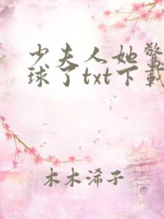 少夫人她惊艳全球了txt下载完本