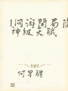 l网游开局获得神级天赋