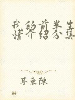 我的前半生2剧情介绍分集