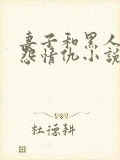 妻子和黑人的恩怨情仇小说