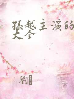 孙越主演的短剧大全