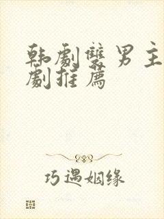 韩剧双男主电视剧推荐