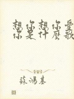 想你想你爱你爱你是什么歌