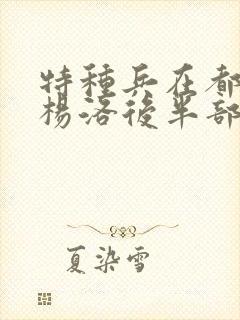 特种兵在都市之杨洛后半部