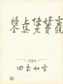 榜上佳婿电视剧全集免费观看高清2025在线