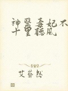 神医毒妃不好惹十里听风