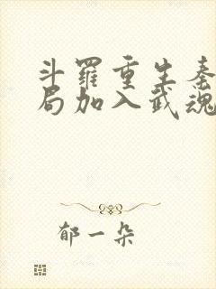 斗罗重生秦明开局加入武魂殿