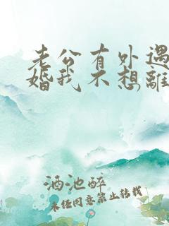 老公有外遇要离婚我不想离婚