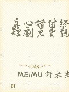 真心错付终成空短剧免费观看全集