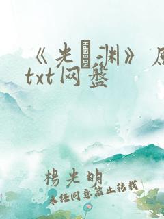 《光·渊》原著txt网盘