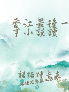 香江最后一个大亨小说读