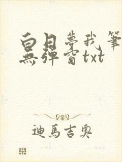 白日梦我笔趣阁无弹窗txt