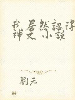 我居然认得上古神文 小说