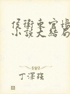 侯卫东官场笔记小说大结局