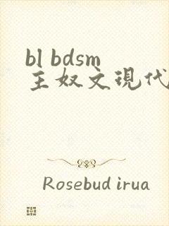 bl bdsm主奴文现代