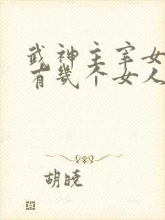 武神主宰女主角有几个女人