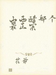 山西醋哪个牌子最正宗