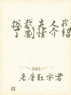 总裁夫人我当腻了剧情介绍