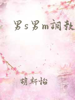 男s男m调教文