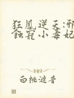 狂凤逆天:邪王蚀宠小毒妃