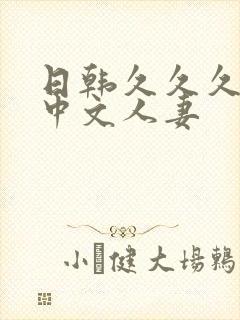 日韩久久久久久中文人妻