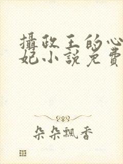 摄政王的心尖宠妃小说免费