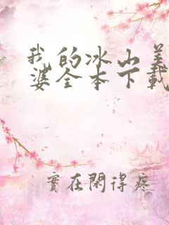 我的冰山美女老婆全本下载