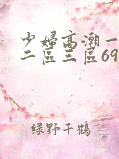 少妇高潮一区.二区三区69