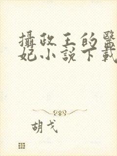 摄政王的医品狂妃小说下载