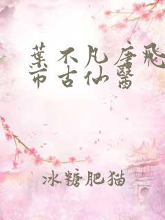 叶不凡唐飞雪都市古仙医