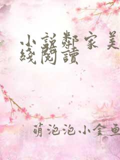 小说邻家美姨在线阅读