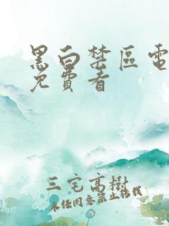 黑白禁区电视剧免费看