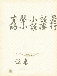 有声小说最好听的小说排行榜