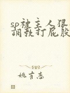 sp被主人狠狠调教打屁股