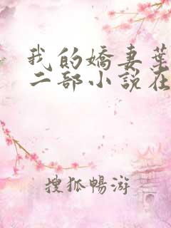 我的娇妻叶晨第二部小说在线阅读