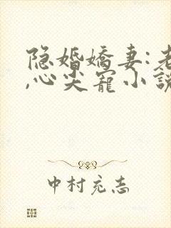 隐婚娇妻:老公,心尖宠小说