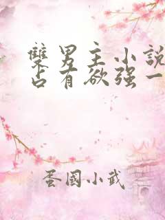 双男主小说病娇占有欲强一口气看完