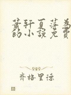 萧轩夏萍为主角的小说免费阅读