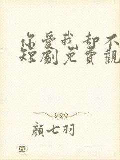 你爱我却不懂我短剧免费观看