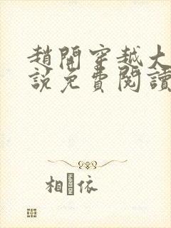 赵开穿越大梁小说免费阅读无弹窗