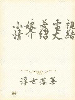 小娘惹电视剧剧情介绍大结局