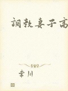 调教妻子高h