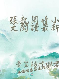 张龙周晴小说全文阅读最新